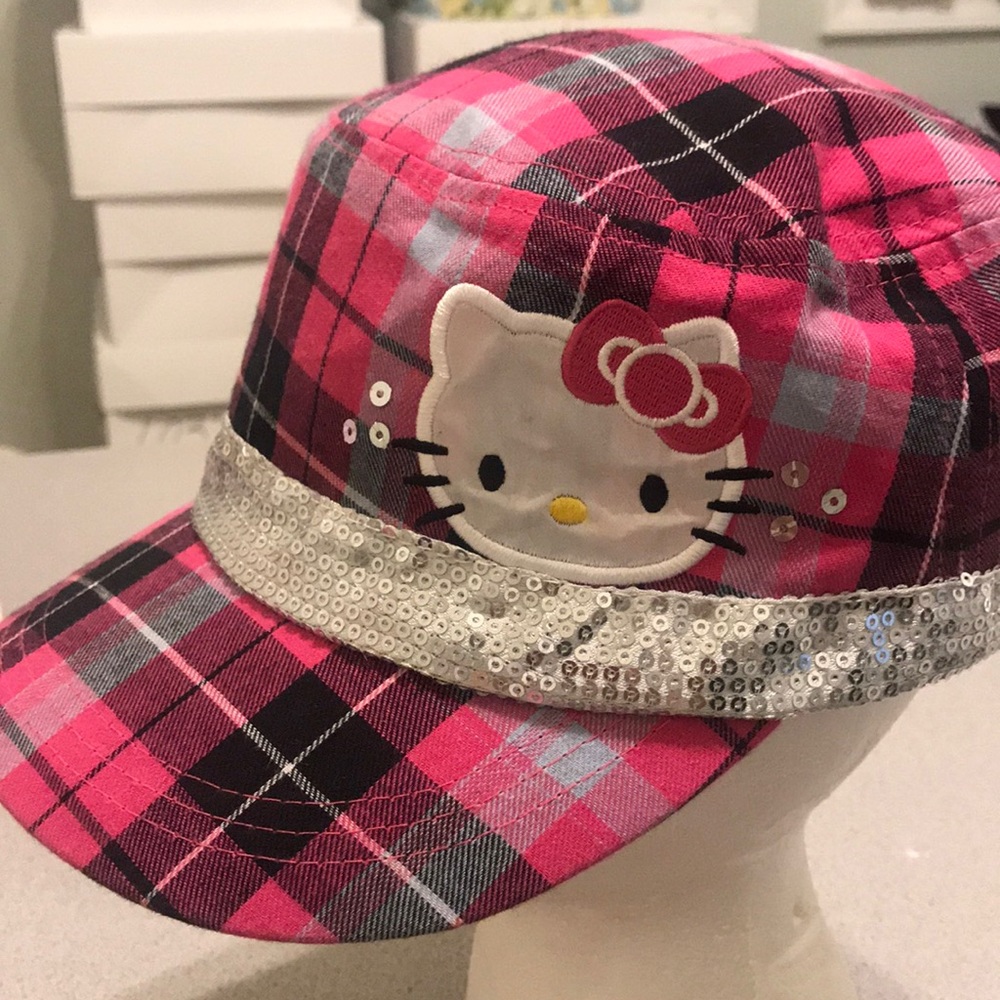 Jelly Kitty Embroidered Logo Cap Hat
